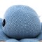 100% Handmade Cotton knitted Soft Jelly Plush Toy/Soft toys - Baby Blue